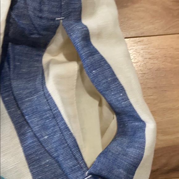 Madewell Huston Pull-On Crop Pants in Stripe - Picture 5 of 9